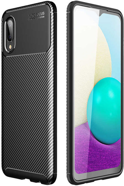 Galaxy A02 Kılıf Mnc Negro Silikon Kapak-Siyah