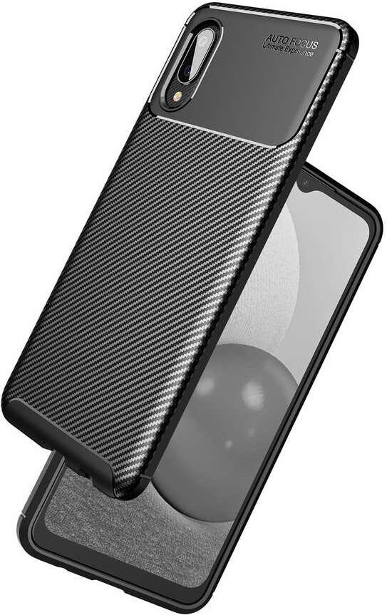 Galaxy A02 Kılıf Mnc Negro Silikon Kapak-Siyah