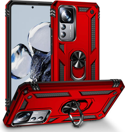 Xiaomi Mi 12T Pro Kılıf Mnc Vega Kapak-Kırmızı