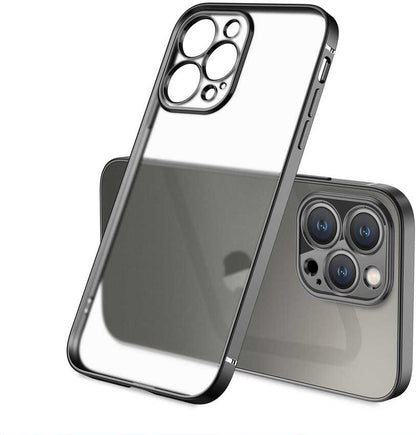 iPhone 12 Pro Max Kılıf Mnc Mat Gbox Kapak-Siyah