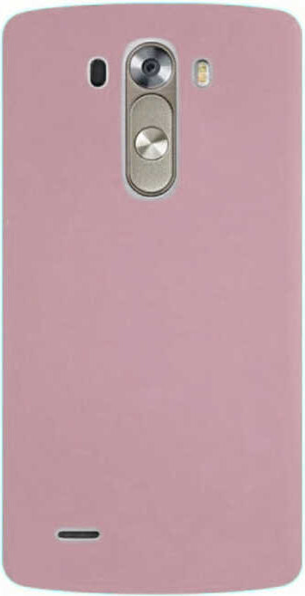 Lg G3 Kılıf Mnc Premier Silikon Kapak-Rose Gold