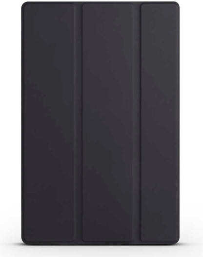 Galaxy Tab A8 10.5 SM-X200 (2021)  Uyumlu Mnc Smart Cover Standlı 1-1 Kılıf-Siyah