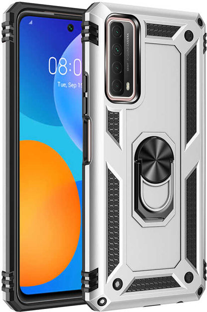 Huawei P Smart 2021 Kılıf Mnc Vega Kapak-Gri