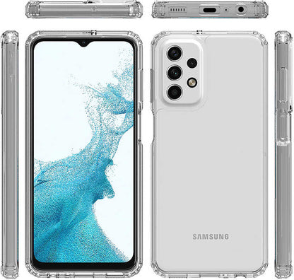Galaxy A23 Kılıf Mnc 2mm Anti Shock Silikon-Renksiz