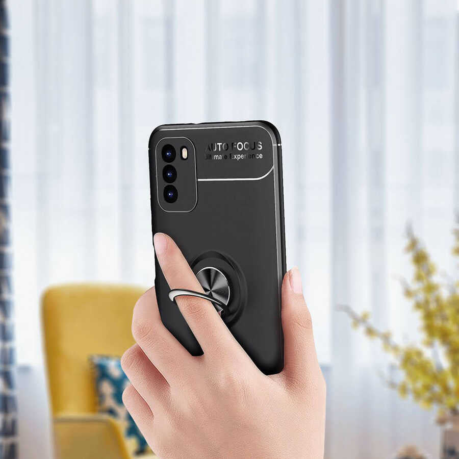 Xiaomi Poco M3 Kılıf Mnc Ravel Silikon Kapak-Mavi