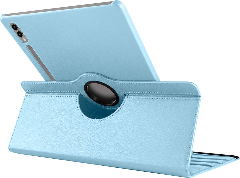 Galaxy Tab S9 Ultra SM-X910 Uyumlu Mnc Dönebilen Standlı Kılıf-Pembe Koyu