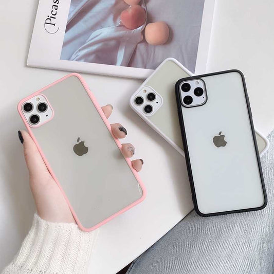 iPhone 12 Pro Kılıf Mnc Endi Kapak-Beyaz