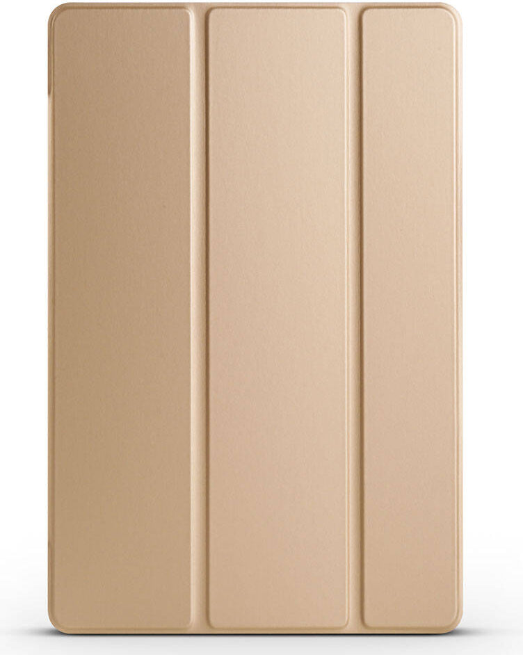 Galaxy Tab A9 Plus Uyumlu Mnc Smart Cover Standlı 1-1 Kılıf-Gold