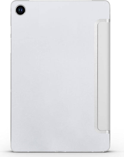 Galaxy Tab A9 Plus Uyumlu Mnc Smart Cover Standlı 1-1 Kılıf-Gold