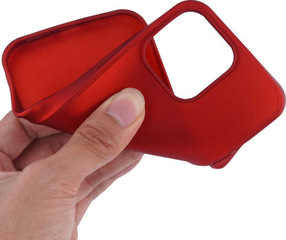 iPhone 13 Pro Kılıf Mnc Premier Silikon Kapak-Mürdüm