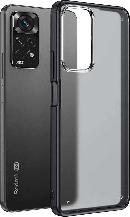 Xiaomi Redmi Note 11 Pro 5g Kılıf Mnc Volks Kapak-Siyah