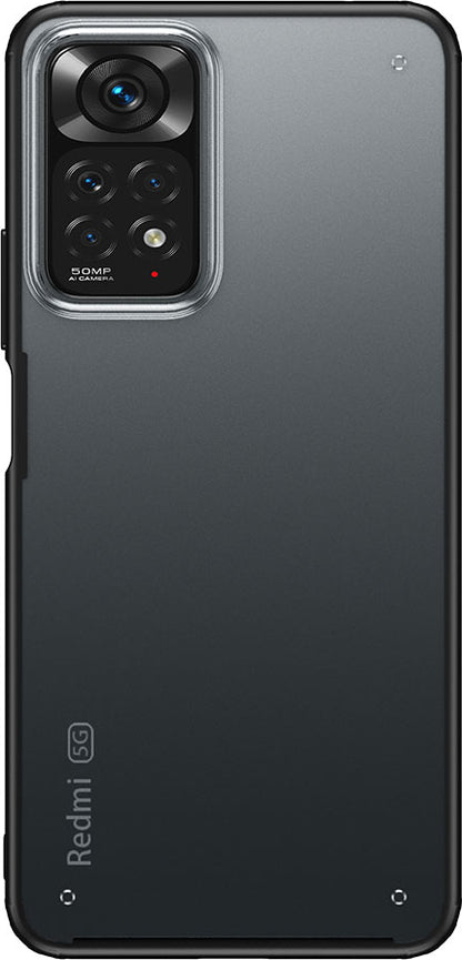 Xiaomi Redmi Note 11 Pro 5g Kılıf Mnc Volks Kapak-Siyah