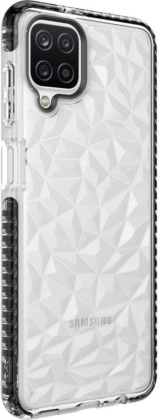 Galaxy A12 Kılıf Mnc Buzz Kapak-Siyah
