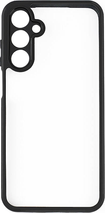 Galaxy A25 Kılıf Kamera Korumalı Şeffaf Arka Yüzey Mnc New Roll Kapak-Siyah