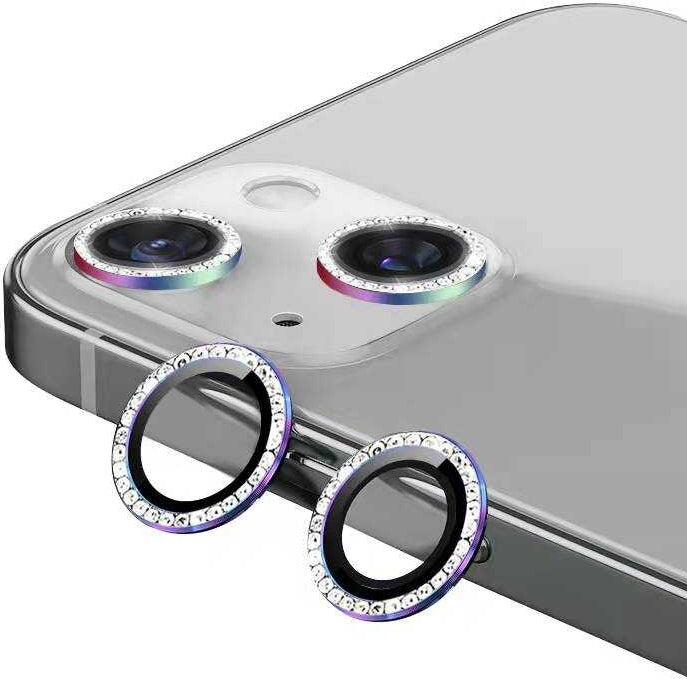 iPhone 13 Mini Uyumlu Mnc Cl-06 Kamera Lens Koruyucu-Colorful