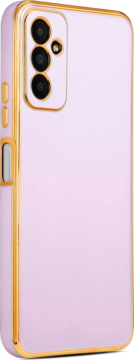 Galaxy M13 Kılıf Mnc Bark Kapak-Lila