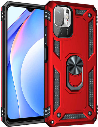 Xiaomi Poco M3 Pro Kılıf Mnc Vega Kapak-Kırmızı
