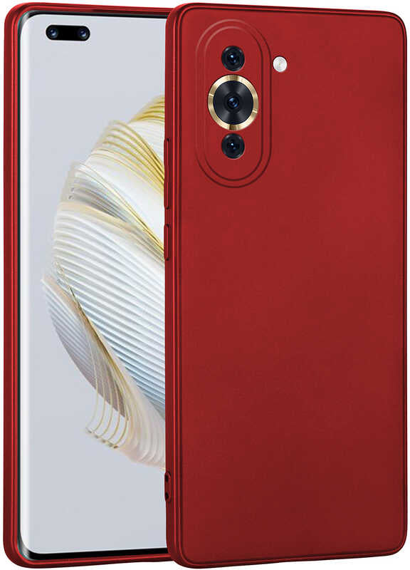 Huawei Nova 10 Pro Kılıf Mnc Premier Silikon Kapak-Kırmızı