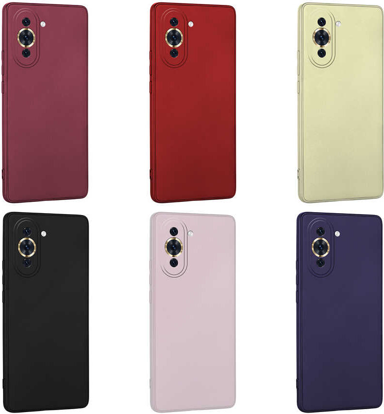 Huawei Nova 10 Pro Kılıf Mnc Premier Silikon Kapak-Kırmızı