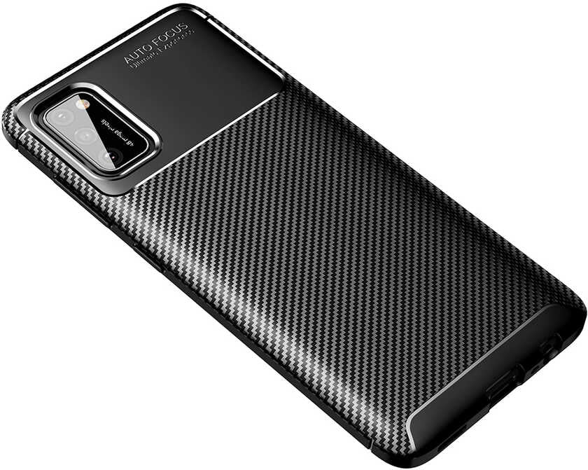 Galaxy A02S Kılıf Mnc Negro Silikon Kapak-Siyah