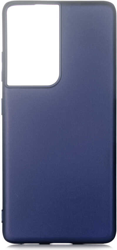 Galaxy S21 Ultra Kılıf Mnc Premier Silikon Kapak-Lacivert