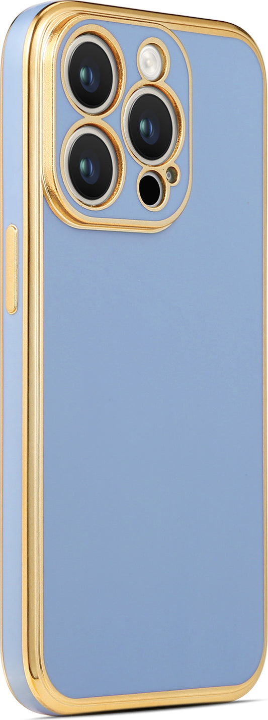 Apple iPhone 14 Pro Kılıf Mnc Bark Kapak-Mavi