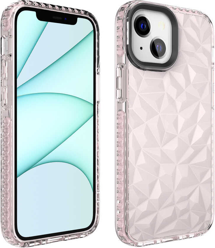 iPhone 13 Kılıf Mnc Buzz Kapak-Pembe