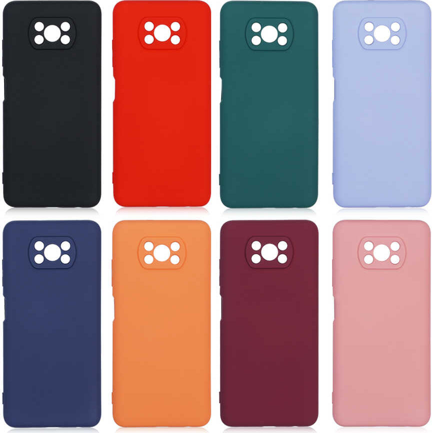 Xiaomi Poco X3 Kılıf Mnc Mara Laaakan Kapak-Lila