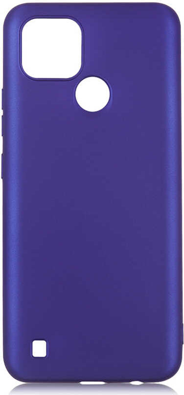 Realme C21 Kılıf Mnc Premier Silikon Kapak-Saks Mavi