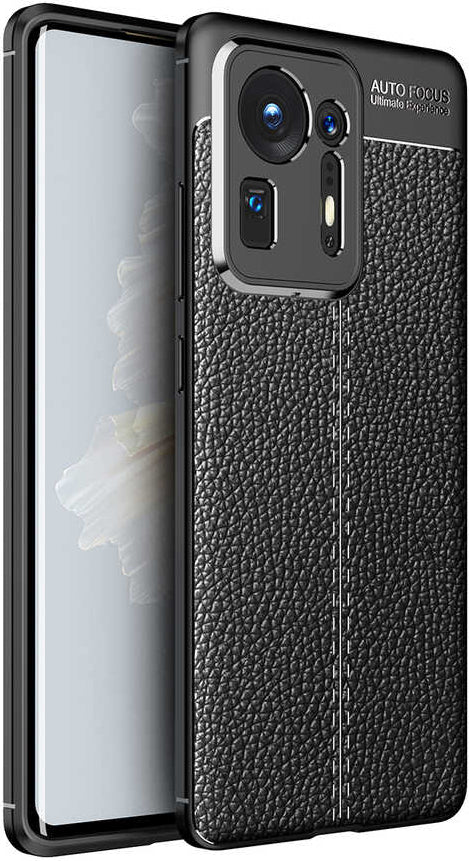 Xiaomi Mi Mix 4 Kılıf Mnc Niss Silikon Kapak-Siyah