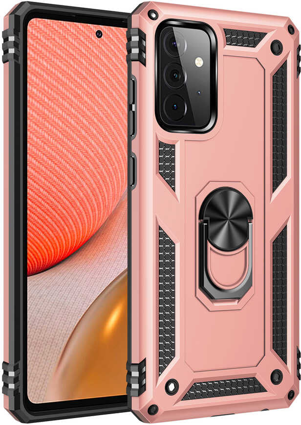 Galaxy A52 Kılıf Mnc Vega Kapak-Rose Gold