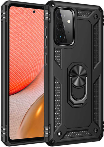 Galaxy A72 Kılıf Mnc Vega Kapak-Siyah