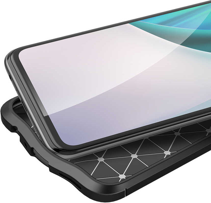 One Plus Nord N10 5g Kılıf Mnc Niss Silikon Kapak-Siyah