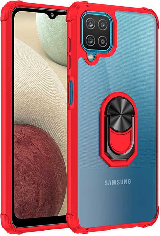 Galaxy A12 Kılıf Mnc Mola Kapak-Kırmızı