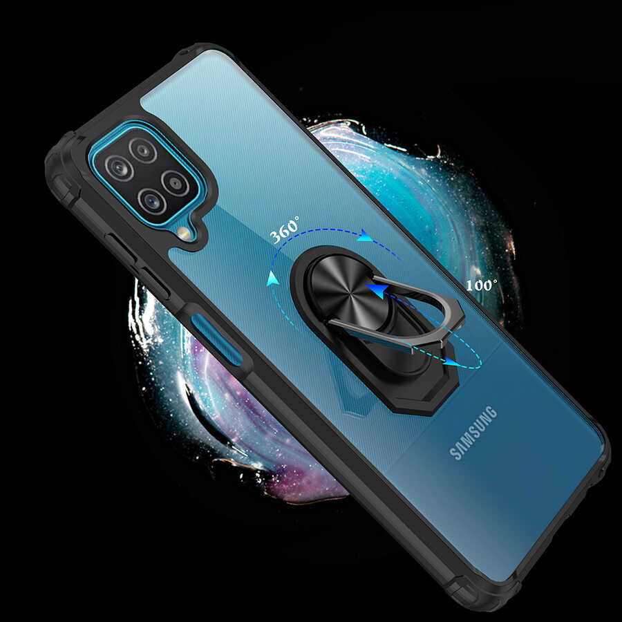 Galaxy A12 Kılıf Mnc Mola Kapak-Kırmızı