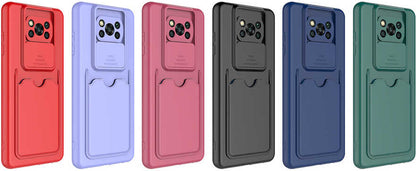 Xiaomi Poco X3 Kılıf mnc Kartix Kapak-Lila