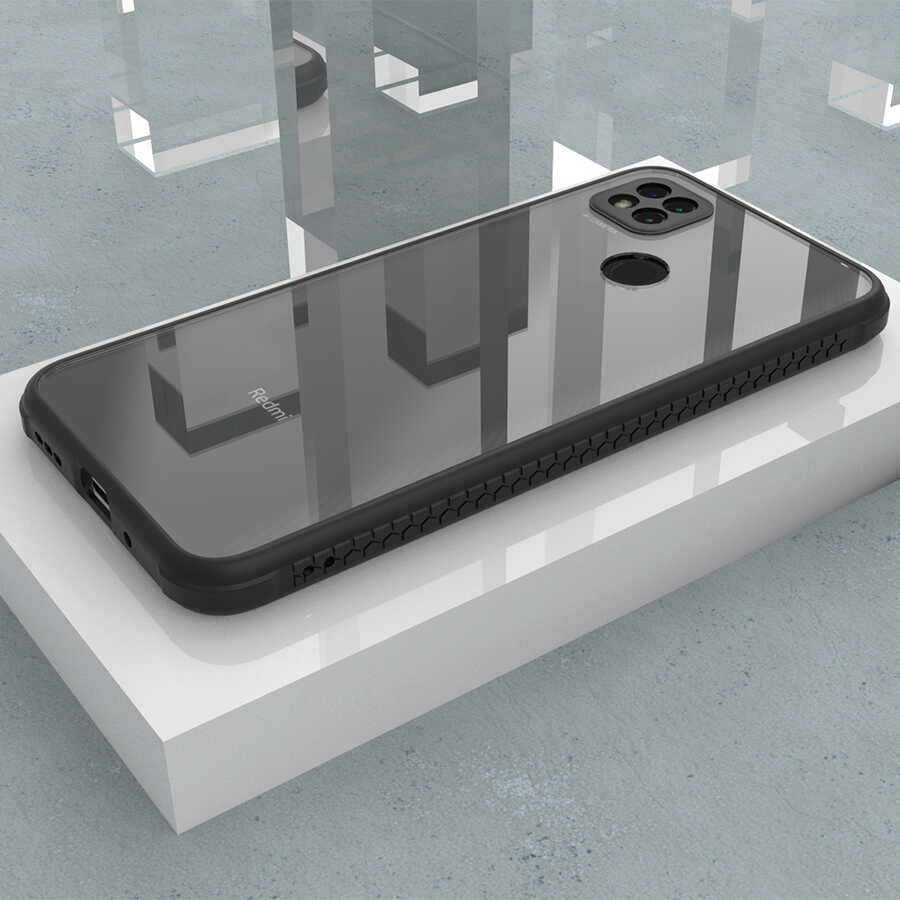 Xiaomi Redmi 9c Kılıf mnc Kaff Kapak-Mor