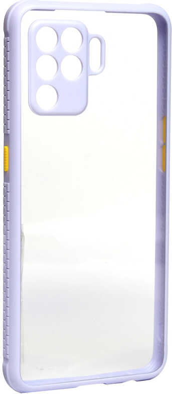 Oppo Reno 5 Lite Kılıf mnc Kaff Kapak-Mor