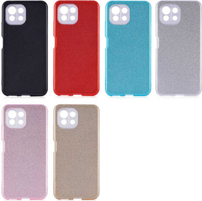 Xiaomi Mi 11 Lite Kılıf Mnc Shining Silikon-Rose Gold