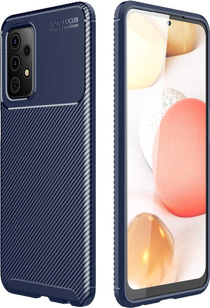 Galaxy A72 Kılıf Mnc Negro Silikon Kapak-Lacivert