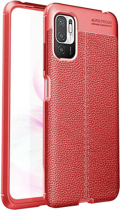Xiaomi Poco M3 Pro Kılıf Mnc Niss Silikon Kapak-Kırmızı
