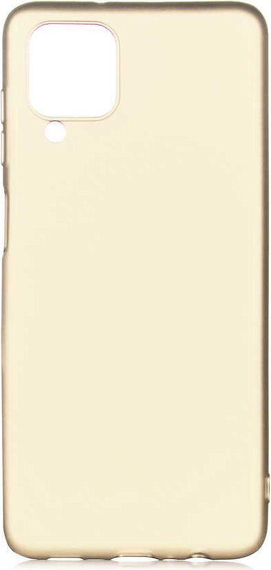 Galaxy A12 Kılıf Mnc Premier Silikon Kapak-Gold