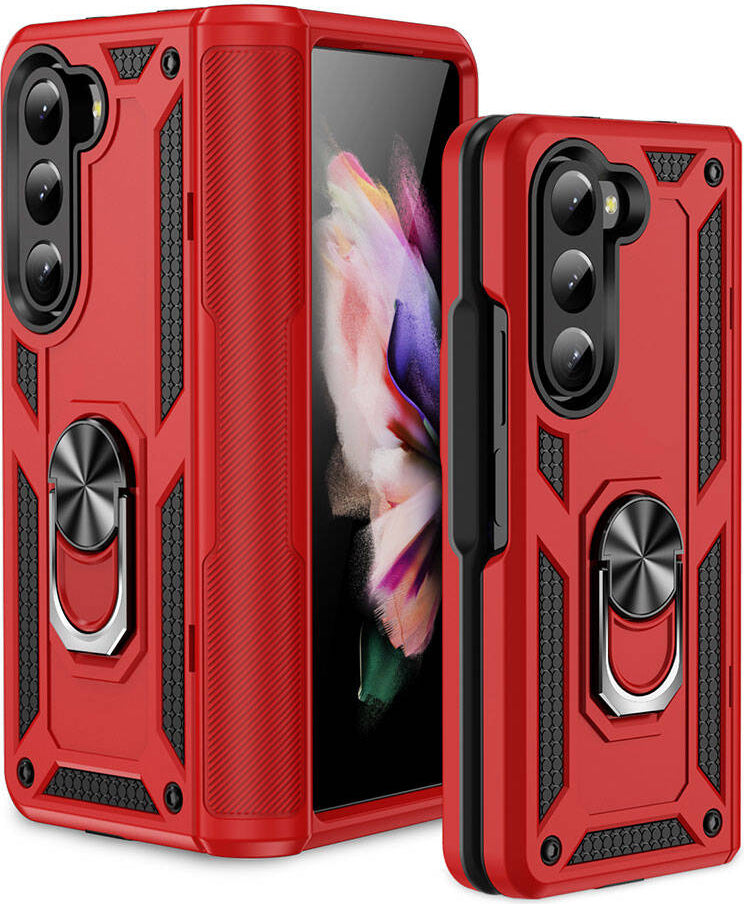 Galaxy Z Fold 5 Kılıf Mnc Vega Kapak-Mavi