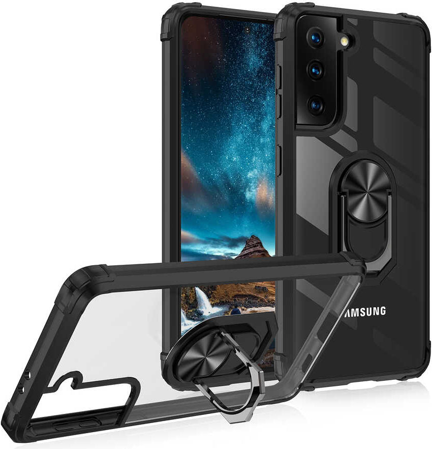 Galaxy S21 Kılıf Mnc Mola Kapak-Kırmızı
