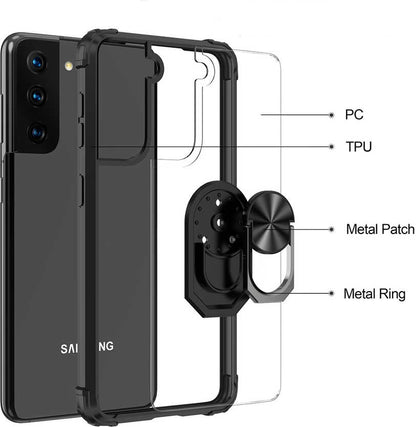 Galaxy S21 Kılıf Mnc Mola Kapak-Kırmızı