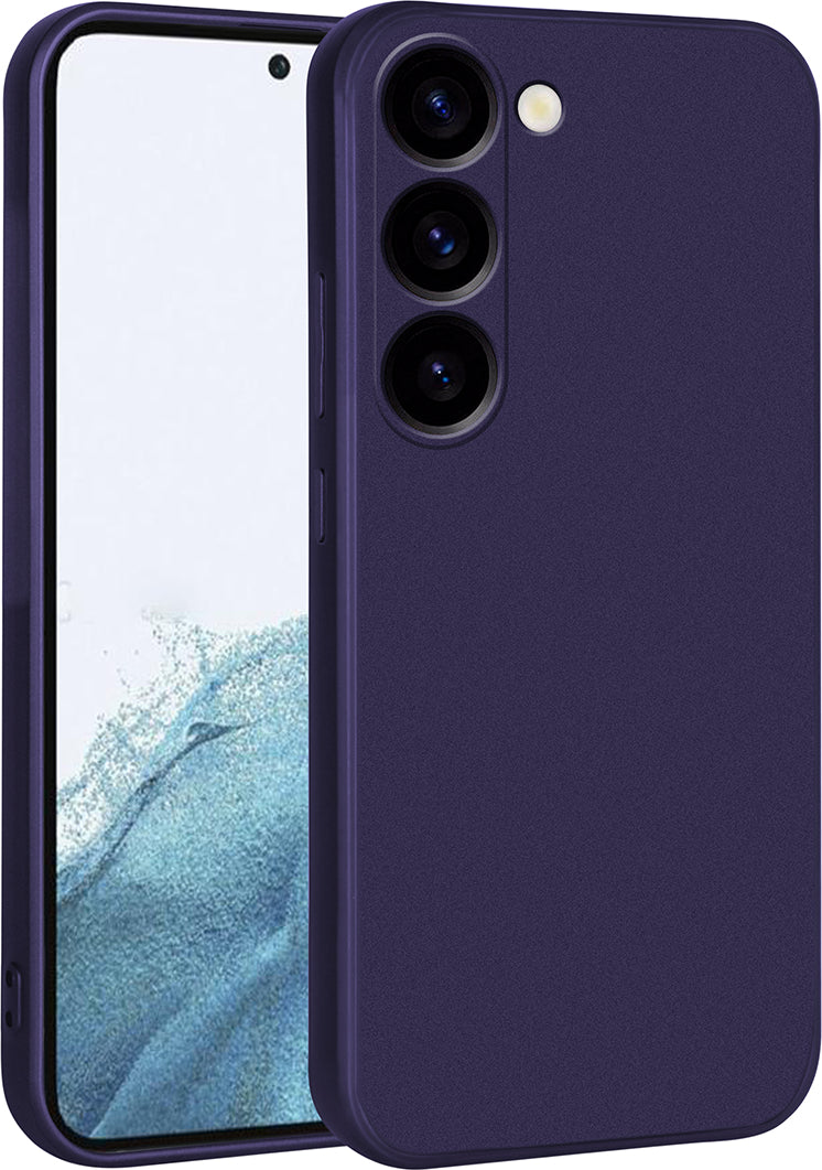 Galaxy S23 Kılıf Mnc Premier Silikon Kapak-Lacivert