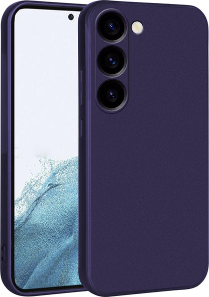Galaxy S23 Kılıf Mnc Premier Silikon Kapak-Lacivert