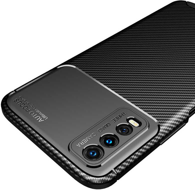 Vivo Y20 Kılıf Mnc Negro Silikon Kapak-Siyah