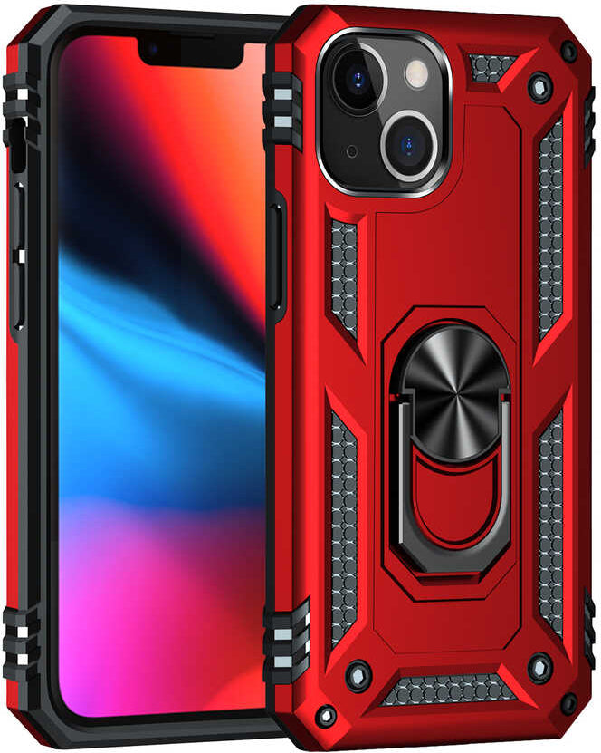 iPhone 13 Mini Kılıf Mnc Vega Kapak-Siyah