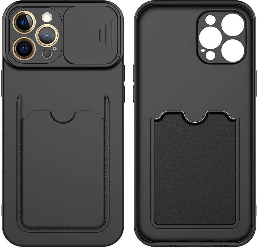 iPhone 12 Pro Kılıf mnc Kartix Kapak-Lacivert